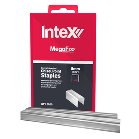 Intex MegaFix® Chisel Point Staples x 8mm (Pack of 2000)