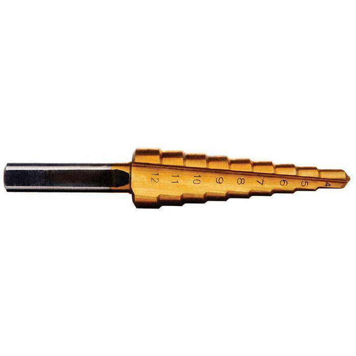 Sheffield Alpha 1/4 - 3/4in 2 Flute Straight 9.5 Shank Step Drill (1591288561736)