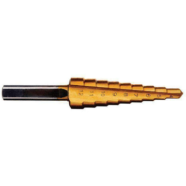 Sheffield Alpha 4-12mm Step Drills 2 Flute Straight Metal Metric 1Pce (3964632825928)
