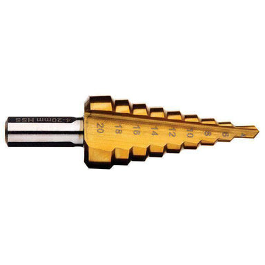 Sheffield Alpha 4-20mm Step Drills 2 Flute Straight Metal Metric 1Pce (3964632957000)