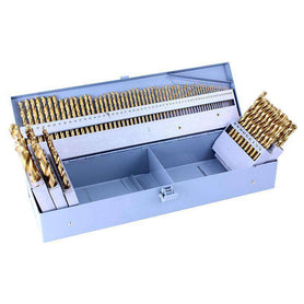 Sheffield Alpha 100 Pieces Metric Gold Series Drill Set 1.0-13.0mm