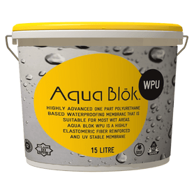 Sika® Aqua Blok® WPU Waterbased Polyurethane Waterproofing 15Ltr Grey