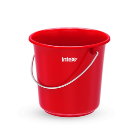 Intex Red Soft Bucket Plastic x 10L