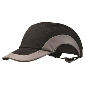 ProChoice Bump Cap with Fully adjustable Strap Black and Grey (1443289858120)