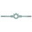 Sheffield Alpha Button Die Wrench Made from Zinc Alloy 1 Pce