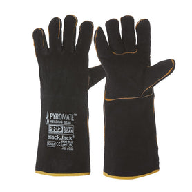 ProChoice Pyromate Black Jack - Black & Gold Glove Large Pack of 12