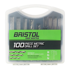 Sheffield Bristol Metric Drill Set 100 Piece