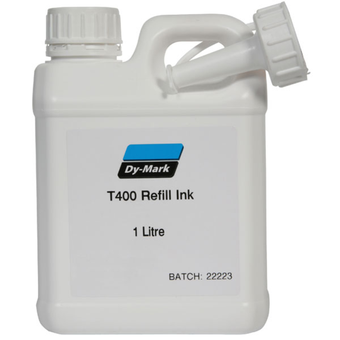 Dy-Mark Ballmarker Ink T400 Black 1L Pack of 10
