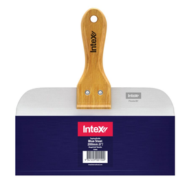 Intex PlasterX® Blue Steel Taping Knife with Wood Handle