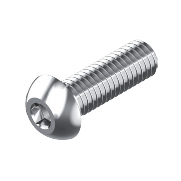Inox World Stainless Button Socket Screw A2(304) M6 - Pack of 100 (4036301422664)