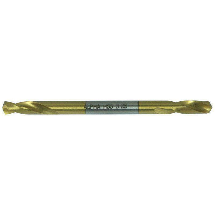 Sheffield Alpha Double Ended Panel Drills Gauge Gold Carded 2 Pce