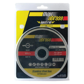 Sheffield Maxabrase 125mm Stainless Silver Series Cutting Disc