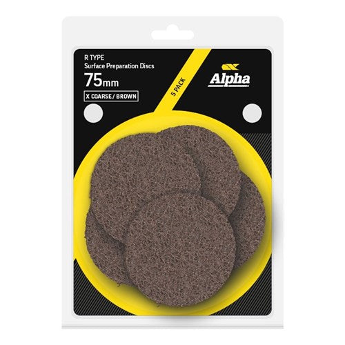 Sheffield Maxabrase 75mm Surface Prep Disc R Type Carded (Pk 5)