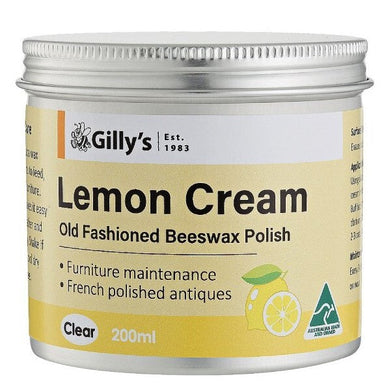 CW Gilly Cream Old Fashioned Beeswax Polish - 200ml