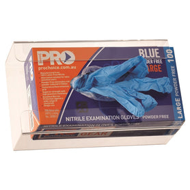 ProChoice Disposable Glove Wall Bracket Plastic with Clear Plastic (1444657791048)