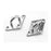 Inox World Stainless Steel Diamond Eye Pad A4 (316) M5 Pack of 10 (4047757672520)