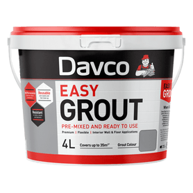 Sika Davco Easy Grout Pre-mixed and ready to use floor tile - 4L Pail
