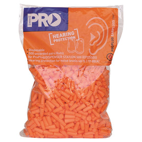 ProChoice Probullet Bulk 500 Pair Refill Bag For Dispenser Uncorded