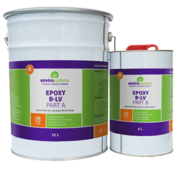 Envirosystems Enviro Epoxy B-LV Solvent Free, Non-Sag, Epoxy Mortar Binder 18L Kit