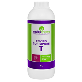 Envirosystems Enviro SurfaPore T Waterproofing & Stain Protection for Tiles 1L