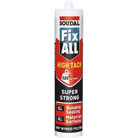 Soudal FixAll High Tack Adhesive sealants 290ml Box of 12