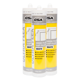 CW GSA Ultra Flex Acrylic Gap Filler - White 450g