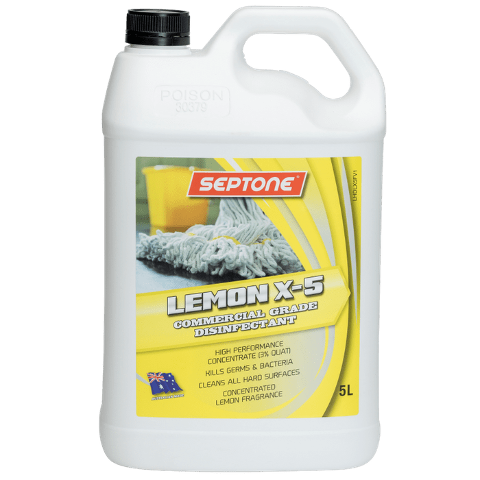CW Septone Lemon X-5 Commercial Grade Disinfectant