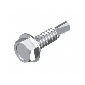 Inox World Hex Flange Self Drilling Screw A2 (304) M3.9 Pack of 1000 (4041463267400)