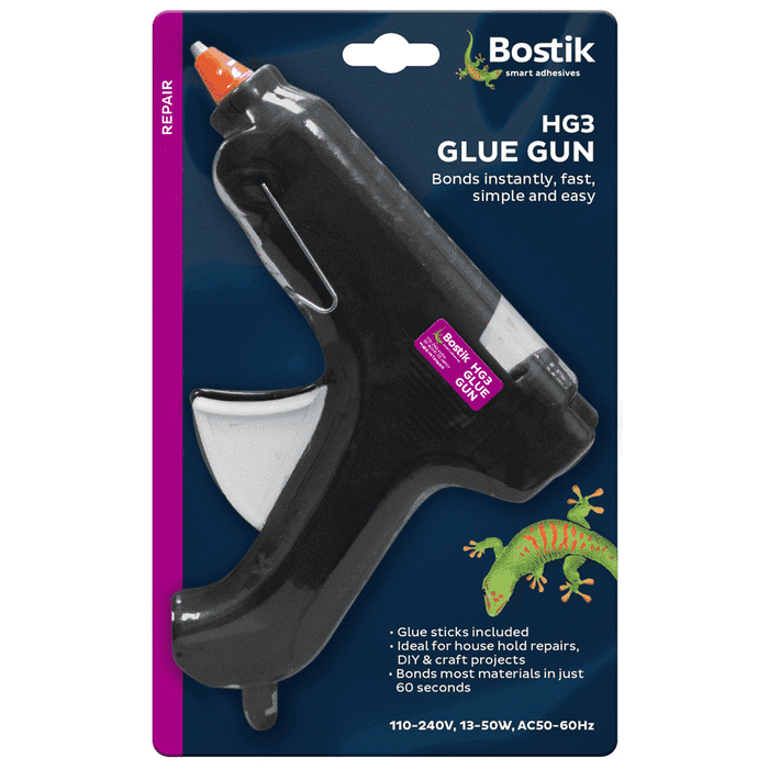 Bostik HG3 Hot Melt Glue Electric Trigger Action Gun 12 Packs