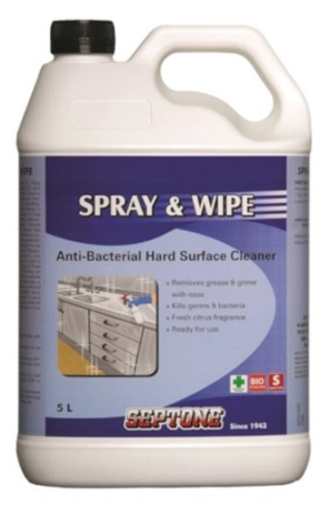 CW Septone Antibacterial Spray & Wipe Hard Surface Cleaner