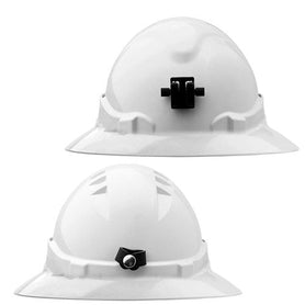 Pro Choice Full Brim V6 Unvented Ratchet Hard Hat With Lamp Bracket Pack of 5