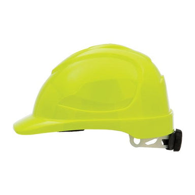 Pro Choice V9 Unvented Polycarbonate Type 2 Hard Hat With Ratchet Harness
