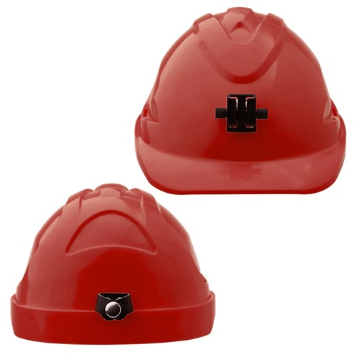Pro Choice V9 Hard Hat Unvented + Lamp Bracket Pushlock Harness Pack of 5