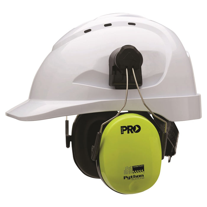 ProChoice Python Slimline Hard Hat Earmuffs Class 5, SLC80, 31db