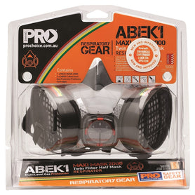 ProChoice Assembled Half Mask with Abek1 Cartridges - Pcabek1 (1444019634248)