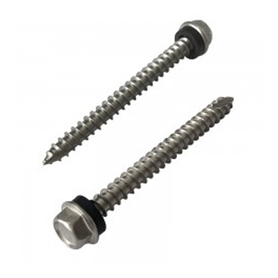 Inox World Hex Flange Screw w/Neo T17 A4 (316) 12G Pack of 1000