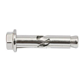 Bremick Metric Hex Flange Head 316 Stainless/S Sleeve Anchors w/Nut M10 Pack of 50 (4575488376904)