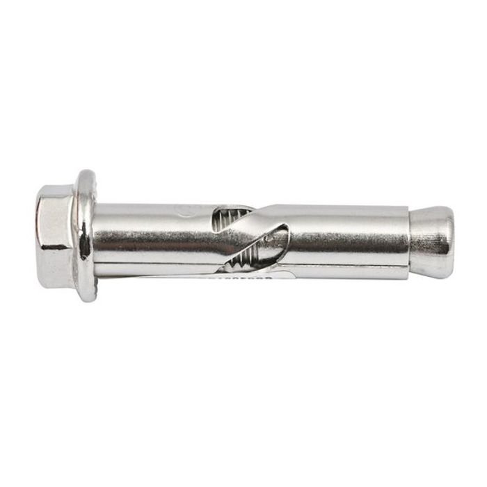 Bremick Metric Hex Flange Head 316 Stainless/S Sleeve Anchors w/Nut M6 Pack of 100 (4575488213064)