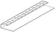Intex 16mm Metal Perforated Edge Stopping Bead x 3000mm Bundle of 20 Lengths