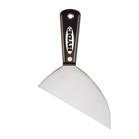 Intex Angled Corner Joint Knife with Black/Silver Handle