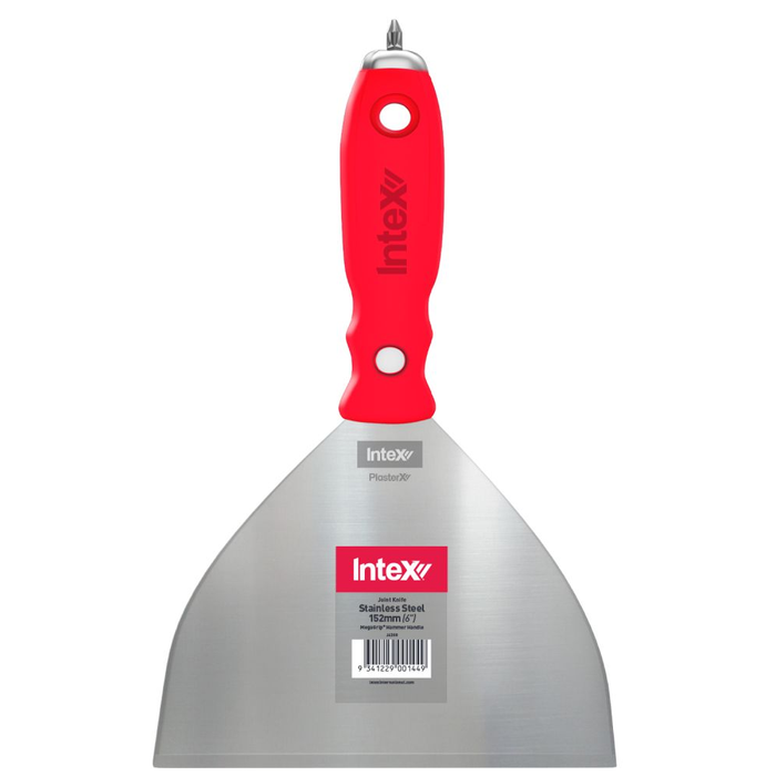 Intex PlasterX® Stainless Steel Joint Knife with MegaGrip® Hammer Handle