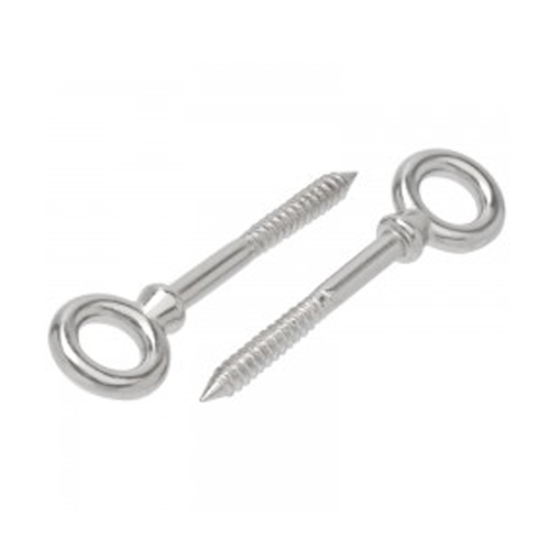 Inox World Lag Eye Screw with Collar A4 (316) M10 Pack of 5