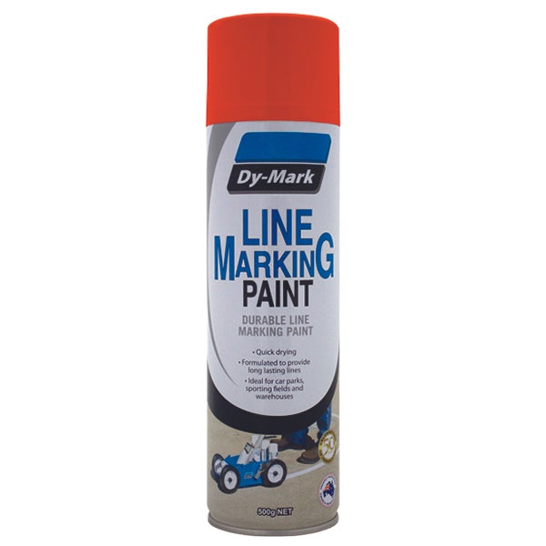Dy-Mark Line Marking 500g Paint Durable Line Marking Paint - Box of 12