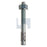 Hobson Mungo M1T Throughbolt Zinc Plated with Washer M16 Pack of 25 (4452703371336)