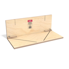 Intex PlasterX® Adjustable Wooden ‘L-Shape’ Mitre Box (370mm wide Cornice)