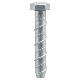 Bremick Hex Flange Head Zinc Plated Masonry Screw Anchors M5 Pack of 100 (4569746505800)