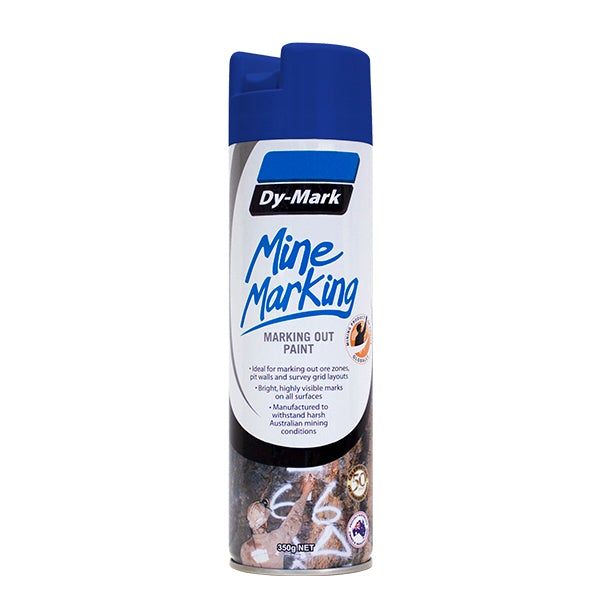 Dy-Mark 350g Mine Marking Vertical Paint - Box of 12