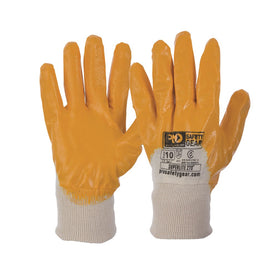ProChoice Super-lite Orange 3/4 Dipped Cotton Gloves Pack of 12 (1445123326024)