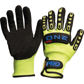 Prochoice Sand Finish Nitrile Dip with Seamless Arax Liner Gloves (1444642226248)