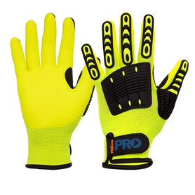 Pro Choice Dexipro One Glove Hi-Vis Yellow Impact Glove Pack of 12